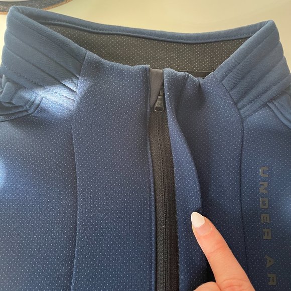 Men's Under Armour ColdGear Quarter Zip - Picture 6 of 8